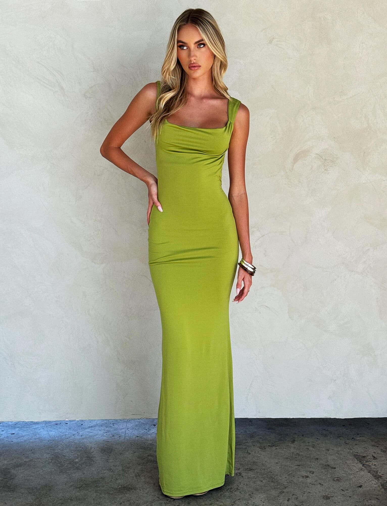 MORANA MAXI DRESS - Green