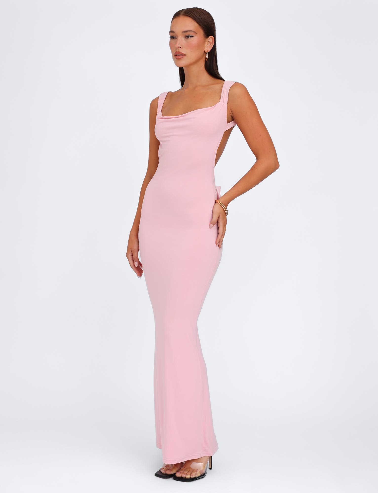 ZITA MAXI DRESS - Pink